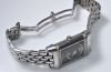 Jaeger LeCoultre, lady's "Reverso Duetto Classique" Ref.Q2568102 in Steel with diamonds