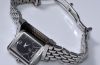 Jaeger LeCoultre, lady's "Reverso Duetto Classique" Ref.Q2568102 in Steel with diamonds