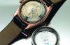 Rare Rolex Circa 1945, Ref.3696 32mm Oyster Perpetual Chronometer Self-winding "Bubble-back" Tropical in 9KRG 3pc case