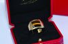 Cartier 18CT 750 heavy Yellow Gold ring with Tiger's eye semi precious stone