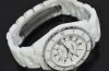 Chanel gents 39mm J12 H0970 automatic date in White Ceramic