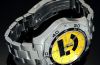 Tag Heuer 43mm AquaRacer 2000 Chronotimer Ref.CAF1011.BA0821 yellow dial in Steel