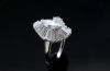 Oscar Heyman Ballerina Diamonds ring in Platinum with a 1.00 carat Marquise G/H colour VVS2 with 24 Baguettes 2.16ct F/G VVS1/2