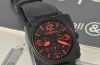 Bell & Ross, 46mm "BR01-94 Red" Chronograph Limited Edition of 500pcs in Black Carbon Steel