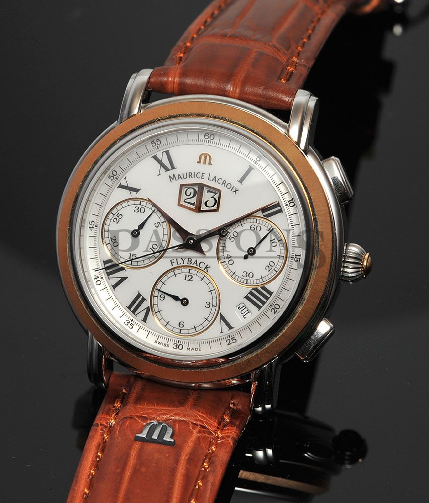 Maurice Lacroix, "Masterpiece, "Flyback Chronograph with annual