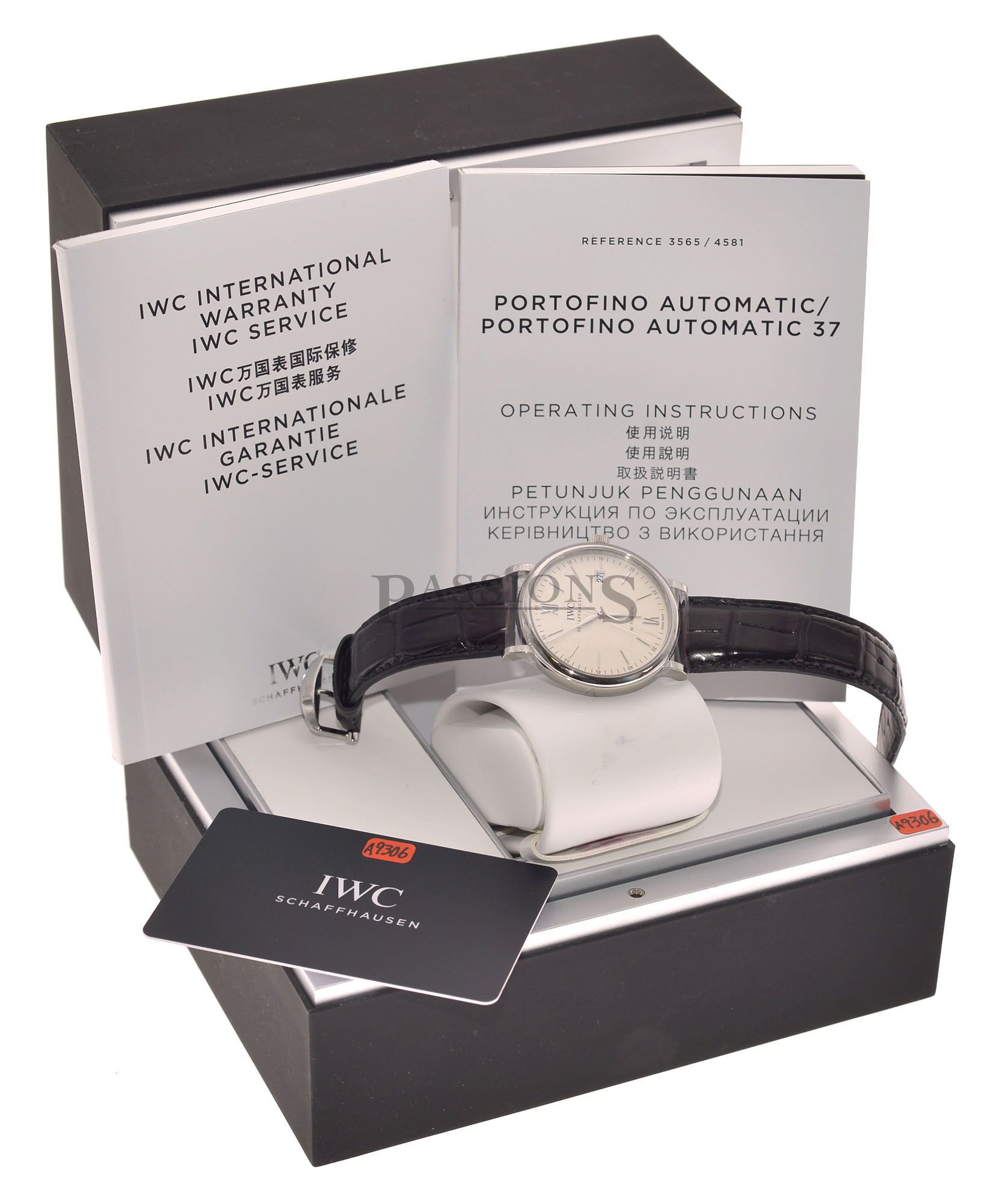 IWC 40mm Portofino Automatic date Ref.356501 silver dial in Steel Passions Watch Exchange Singapore s Premier Pre owned Watch Dealer