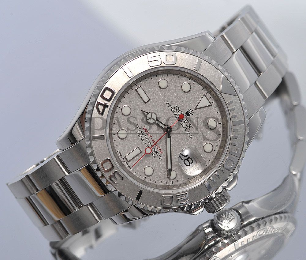  Oyster Perpetual Date "Yacht-Master" Ref.16622 in Platinum &amp; Steel