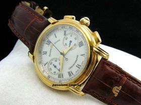 Maurice Lacroix, Masterpiece "Chronograph" in 18KYG 