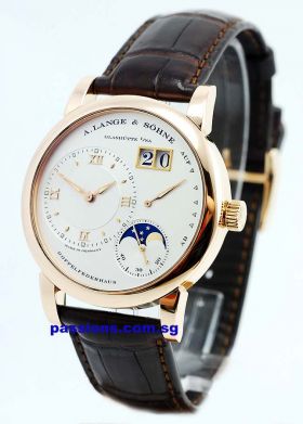 Lange & Sohne "Lange One, Moonphase" in 18KPG 