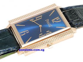 Piaget, Black Tie collection "1967" in 18KPG 