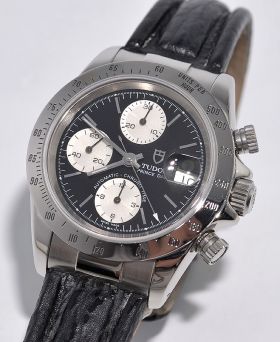 Tudor Oyster "Prince Date Chrono-Time" Chronograph in Steel