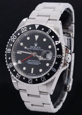 Rolex Oyster Perpetual Date, GMT Master 2 in Steel