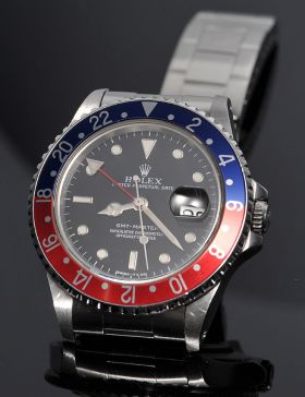 Rolex Oyster Perpetual Date "GMT Master" in Steel