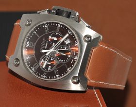 Wyler Geneve, "Concept Chronograph" in Titanium & steel