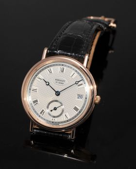 Breguet, 35mm "Classic auto/date" Ref.5920BR in 18KPG