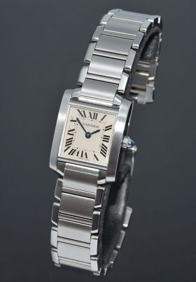 Cartier, Ladys "Tank Francaise" Ref.W51008Q3 in Steel