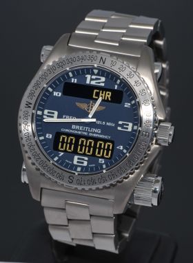 Breitling, 44mm "Emergency" Chronometer Chronograph in Titanium