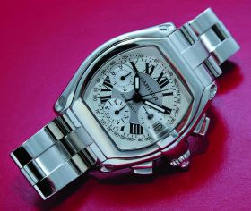 Cartier, 40mm "Roadster XL" Chronograph auto/date Ref.W62019X6 in Steel
