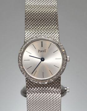 Piaget Lady's with diamonds in 18KWG