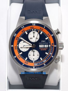 IWC "Cousteau Diver Aquatimer Chrono-automatic" in Steel