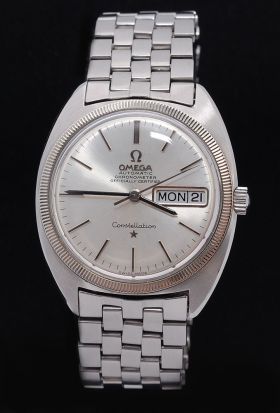 Omega C. 1960s "Constellation" Chronometer in Steel