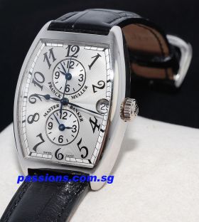 Franck Muller "Master Banker" in Platinum