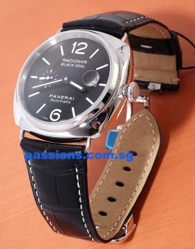 Panerai, "Radiomir Black Seal" in Steel 