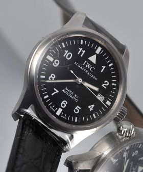 IWC 39mm "Mark XV" Anti-magnetic Pilot's watch in steel