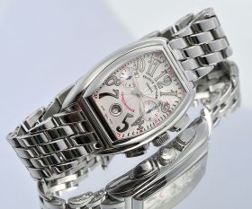 Franck Muller Conquistador Chronograph in Steel