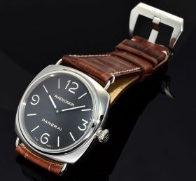 Panerai, 45mm "Radiomir" Pam 210 manual winding in Steel