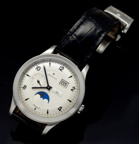 Zenith, 40mm "Class Elite Moonphase Grande Date" automatic Ref.03/16.1125.691 in Steel