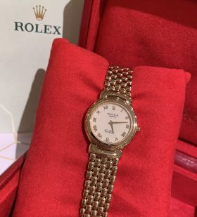 Rolex lady's Cellini Ref.6621/8 quartz in 18KYG with bracelet & RSC serviced