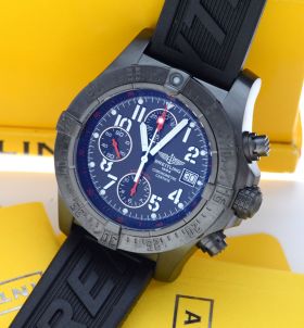 Breitling 44mm "Avenger Skyland" Ref.M1338010 L.Edition of 2000pcs in black PVD steel