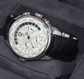 2015 Girard Perregaux, 43mm WW.TC "FTC" Worldtime Chronograph Ref.49805 Limited Edition of 250pcs in Steel