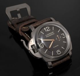 Panerai, 47mm "Luminor 1950 Destro 8 Days" Pam0368 in Titanium