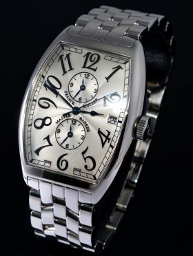 Franck Muller, "MasterBanker" Ref.6850MB auto/date in Steel