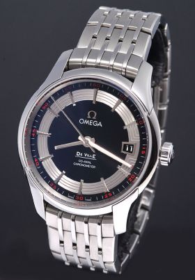 Omega "DeVille Hour Vision" Chronometre in Steel