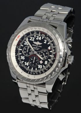 Breitling, 50mm "Bentley Le Mans 24hrs" Chronometre Chronograph limited edition of 1000pcs in Steel