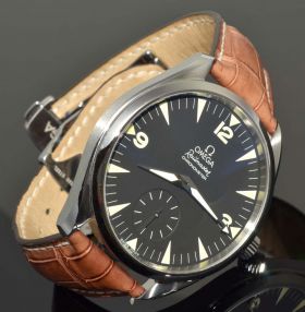 Omega, 49mm "Seamaster Aqua Terra Railmaster XXL Chronometer" Ref.28065237 in Steel