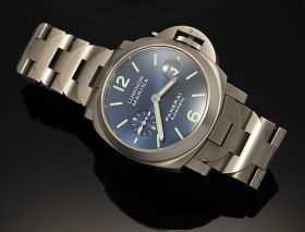 Panerai, 40mm "Luminor Marina" Pam283 auto/date chronometer in Titanium