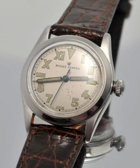 Rolex, 30mm Circa 1945 "Oyster" in Steel with California dial