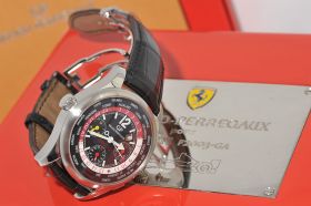 Girard Perregaux, "ww.tc Chronograph" Ferrari edition F2003 L.Edition of 249pcs in Steel