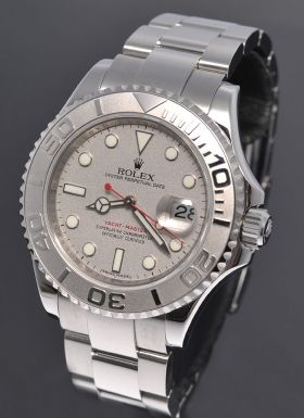 Rolex Gents Oyster Perpetual Date "Yacht-Master" in Rolesium & Steel