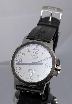 Oris, 42mm "BC3 Advanced" auto day-date Ref.7641-43 in Steel