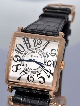 Franck Muller, 43mm "Master Square" in 18KPG