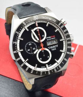 Tissot 45mm "PRS516" auto Day/date Chronograph Ref.T044614 in Steel