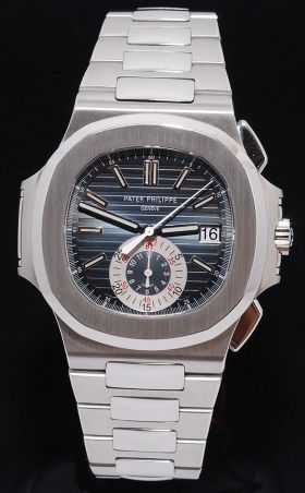 Patek Philippe, steel "Nautilus" Chronograph in steel