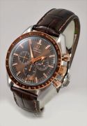 Omega 42mm "Speedmaster 1957 Co-Axial Broad Arrow" Chronograph Ref.321.93.42.50.13.001 in 18KPG & Steel