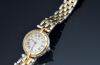 C.1990s Cartier lady's 24mm "Panthere Ronde" quartz in Steel & 18KYG. Svc'd