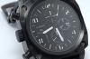 U Boat 50mm "Thousands of Feet Cab3" Left hand Chrono in Black PVD Steel